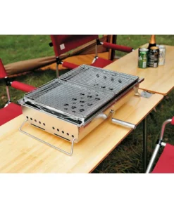 Snow Peak Camping Kit Double BBQ Box