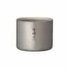 Snow Peak Double Wall Titanium Stacking Mug M200