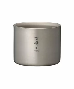 Snow Peak Double Wall Titanium Stacking Mug M200