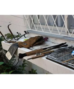 Snow Peak Camping Kit Fire Tool Set Pro