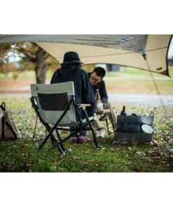 Snow Peak Camping Kit Luxury Low Chair