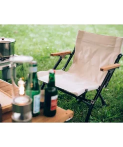 Snow Peak Camping Kit Luxury Low Chair