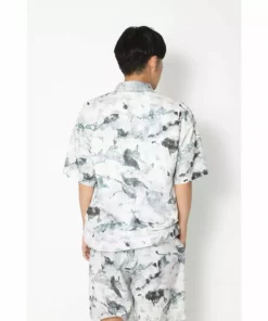 Snow Peak New Printed Quick Dry Polo Shirt 25 Snow Peak New Printed Quick Dry Polo Shirt