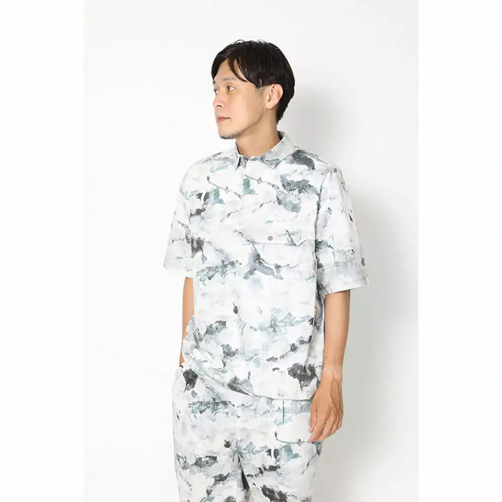 Snow Peak New Printed Quick Dry Polo Shirt 12 Snow Peak New Printed Quick Dry Polo Shirt