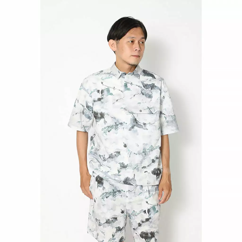 Snow Peak New Printed Quick Dry Polo Shirt 10 Snow Peak New Printed Quick Dry Polo Shirt