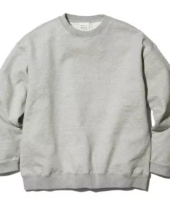 Snow Peak Recycled Cotton Sweat Crewneck New