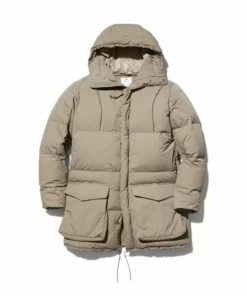 Snow Peak Recycled Nylon Ripstop Down Coat Camping Kit