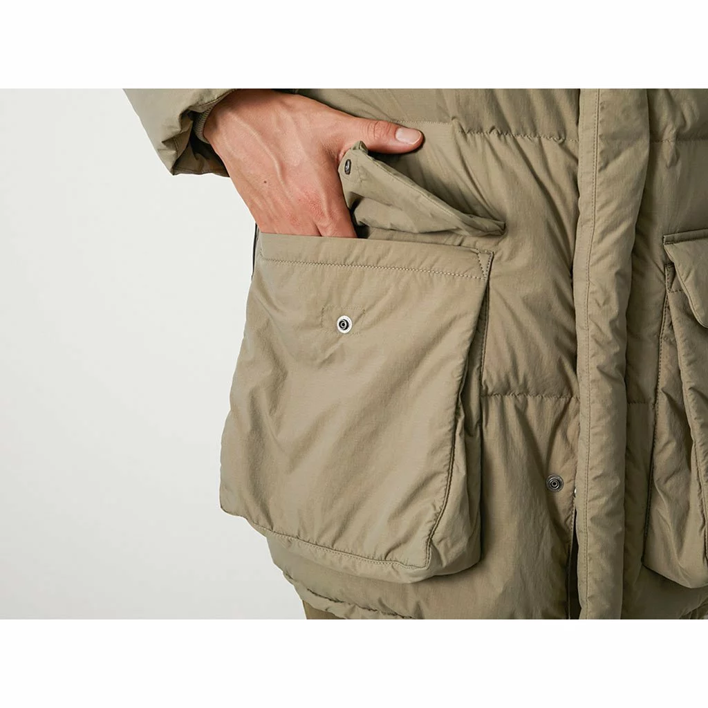 Snow Peak Recycled Nylon Ripstop Down Coat Camping Kit 8 Snow Peak Recycled Nylon Ripstop Down Coat Camping Kit