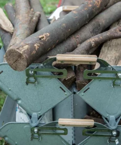 Snow Peak Stacking Shelf Container 25 Camping Kit