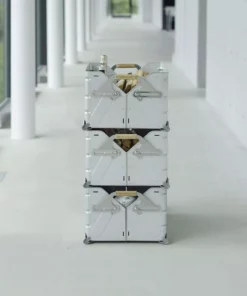 Snow Peak Stacking Shelf Container 25 Camping Kit