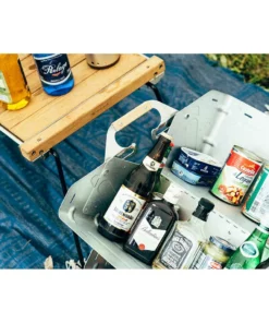 Snow Peak Stacking Shelf Container 25 Camping Kit