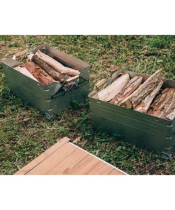 Snow Peak Stacking Shelf Container 50 Camping Kit