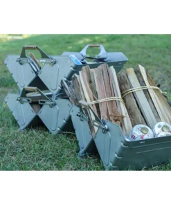 Snow Peak Stacking Shelf Container 50 Camping Kit