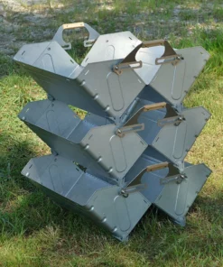 Snow Peak Stacking Shelf Container 50 Camping Kit