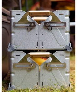 Snow Peak Stacking Shelf Container 50 Camping Kit