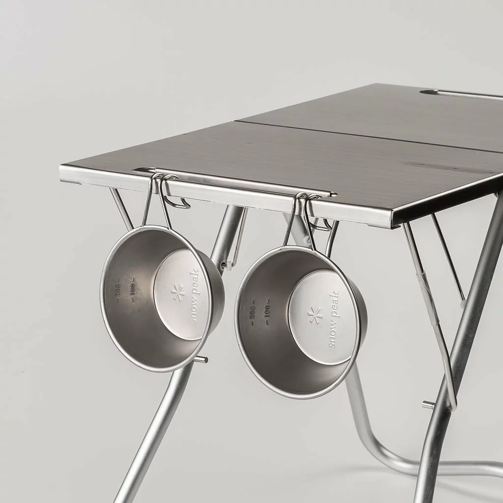 Snow Peak Camping Kit Stainless Steel My Table 11 Snow Peak Camping Kit Stainless Steel My Table