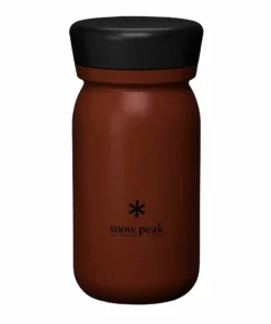 Snow Peak Camping Kit Stainless Vacuum Bottle Milk 350