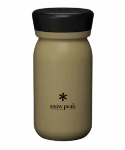 Snow Peak Stainless Vacuum Bottle Milk 350 Camping Kit