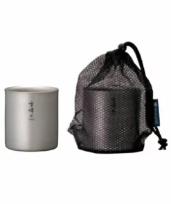 Snow Peak Titanium Double Wall H300 Stacking Mug