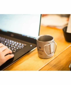 Snow Peak Camping Kit Titanium Double Wall Mug 220 Ml