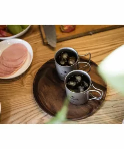 Snow Peak Titanium Double Wall Mug 300 Ml Camping Kit