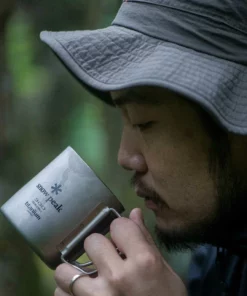 Snow Peak Titanium Double Wall Mug 300 Ml Camping Kit