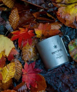 Snow Peak Titanium Double Wall Mug 300 Ml Camping Kit
