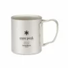 Snow Peak Titanium Double Wall Mug 300 Ml Camping Kit