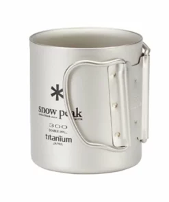 Snow Peak Titanium Double Wall Mug 300 Ml Camping Kit