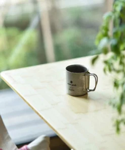 Snow Peak Titanium Double Wall Mug 300 Ml Camping Kit