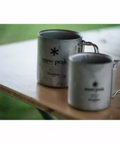 Snow Peak Camping Kit Titanium Double Wall Mug 450 Ml