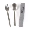 Snow Peak Titanium Fork & Spoon Set