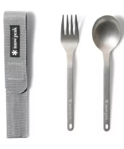 Snow Peak Titanium Fork & Spoon Set