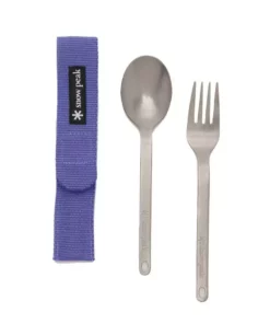 Snow Peak Titanium Fork & Spoon Set