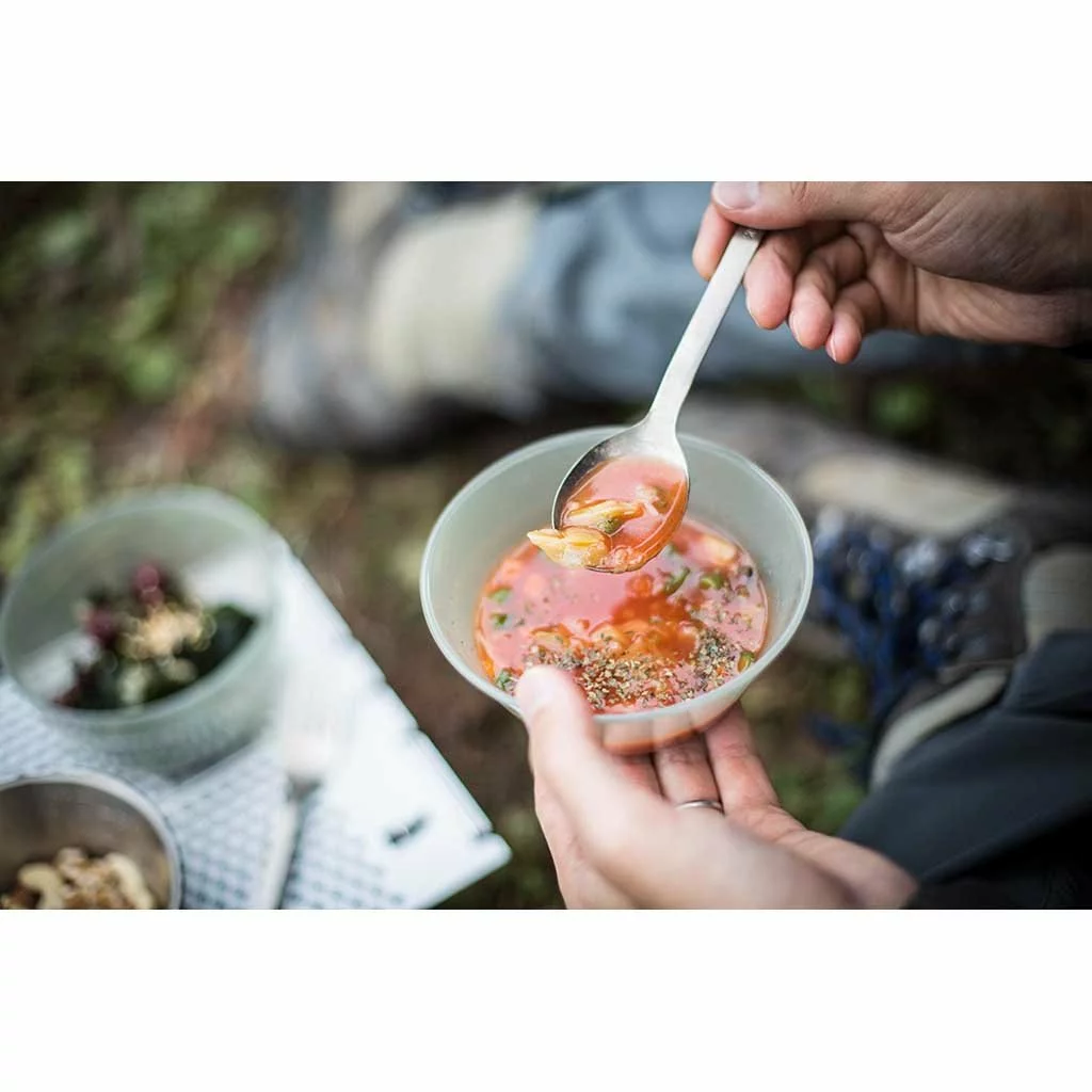 Snow Peak Camping Kit Titanium Fork & Spoon Set 8 Snow Peak Camping Kit Titanium Fork & Spoon Set