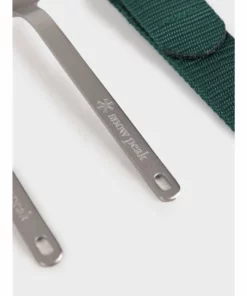 Snow Peak Camping Kit Titanium Fork & Spoon Set 13 Snow Peak Camping Kit Titanium Fork & Spoon Set