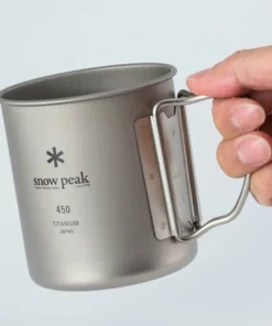 Snow Peak Titanium Single Mug 220 Ml Camping Kit