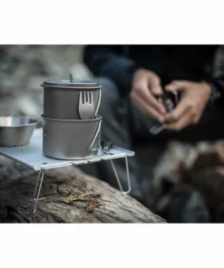 Snow Peak Camping Kit Titanium Solo Combo