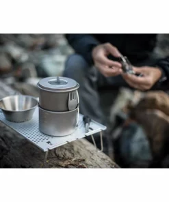Snow Peak Camping Kit Titanium Solo Combo