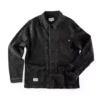 &SONS Black Denim Carver Jacket Clothing