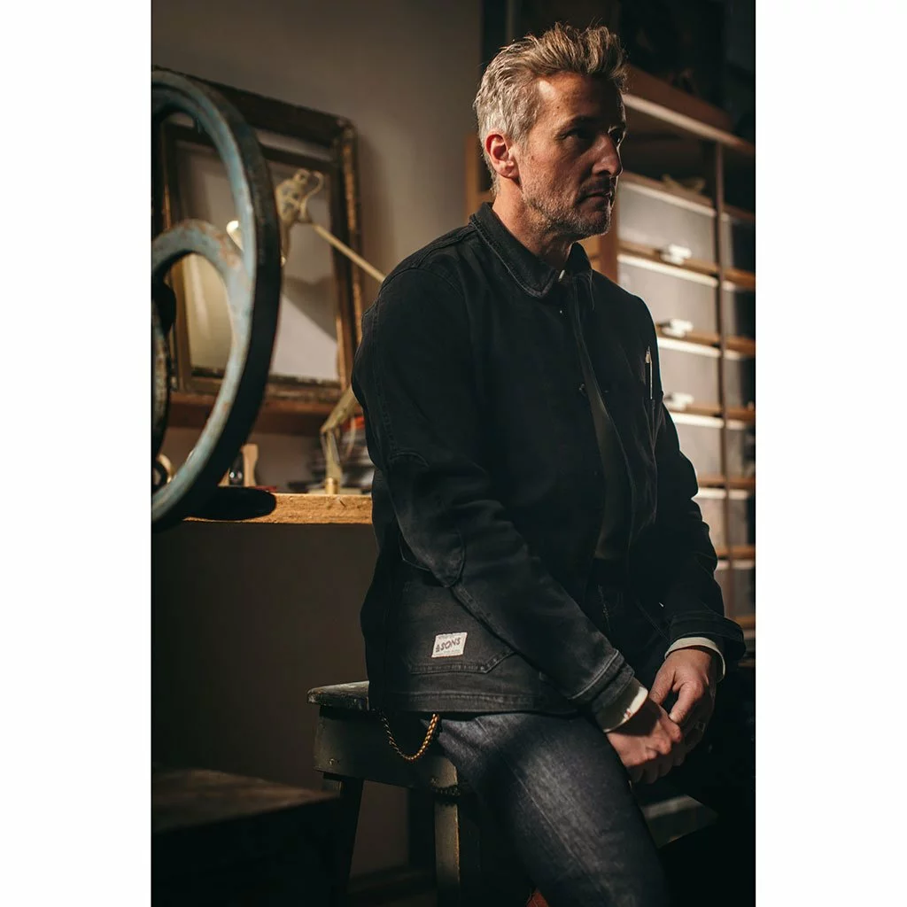 &SONS Black Denim Carver Jacket Clothing 15 &SONS Black Denim Carver Jacket Clothing