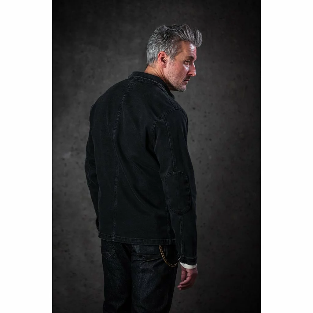 &SONS Black Denim Carver Jacket Clothing 14 &SONS Black Denim Carver Jacket Clothing