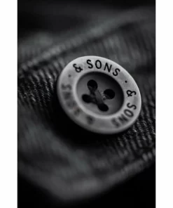 &SONS Black Denim Carver Jacket Clothing 24 &SONS Black Denim Carver Jacket Clothing