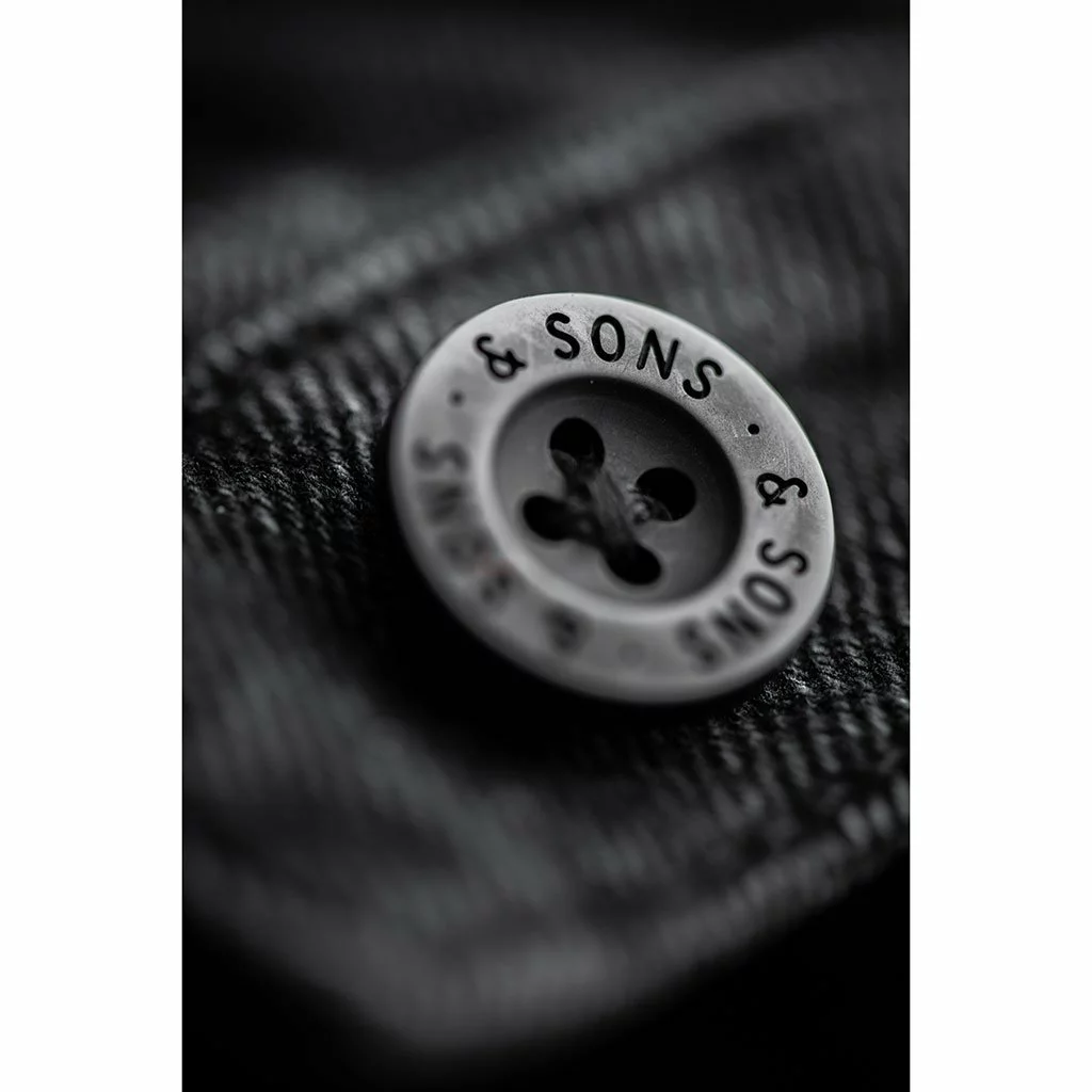 &SONS Black Denim Carver Jacket Clothing 7 &SONS Black Denim Carver Jacket Clothing