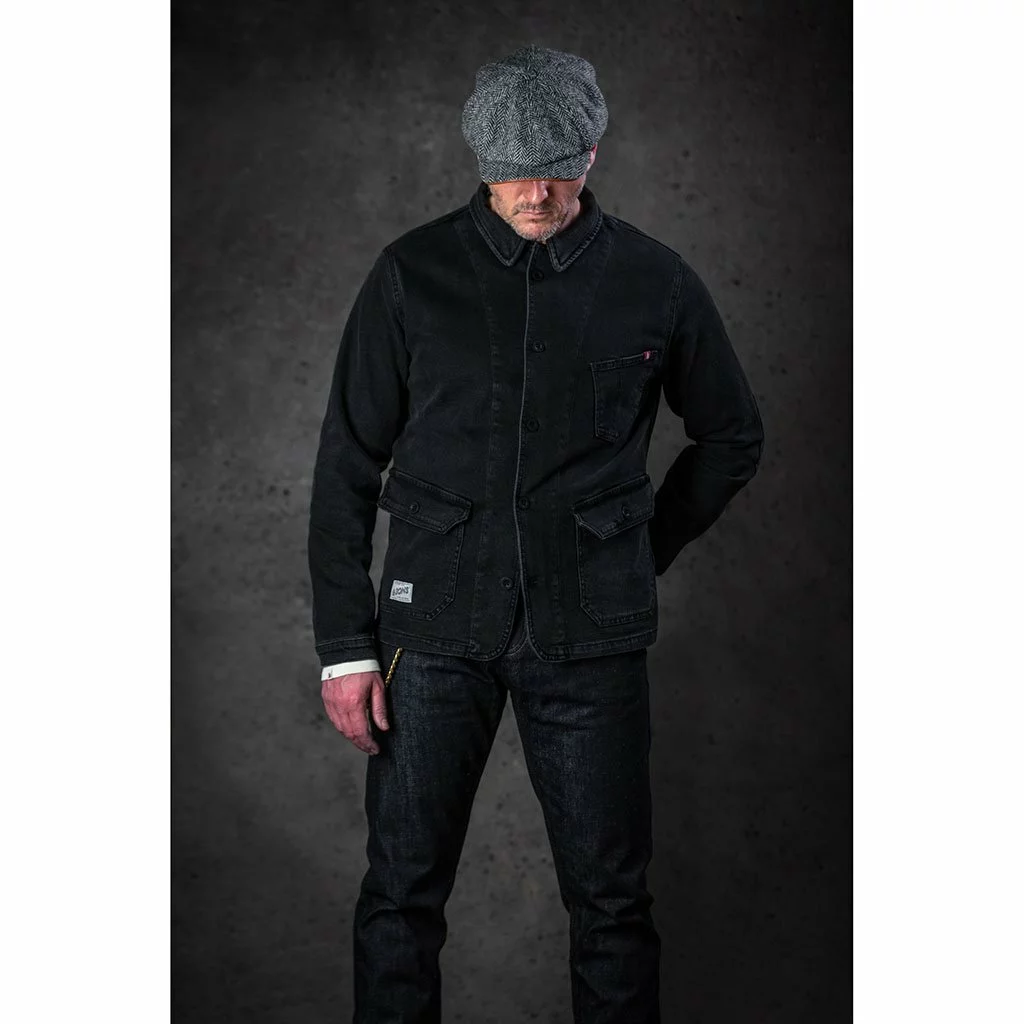 &SONS Black Denim Carver Jacket Clothing 20 &SONS Black Denim Carver Jacket Clothing