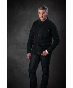 &SONS Black Denim Carver Jacket Clothing 36 &SONS Black Denim Carver Jacket Clothing