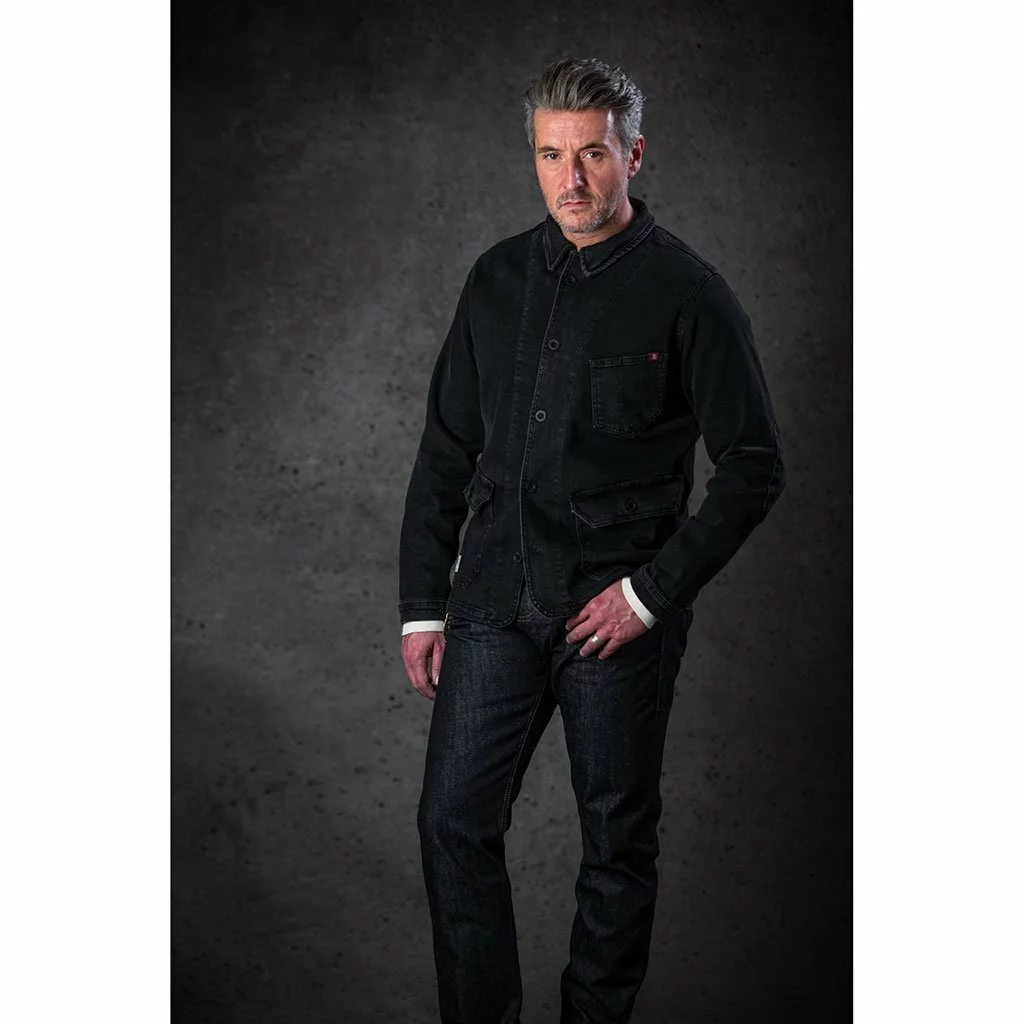 &SONS Black Denim Carver Jacket Clothing 19 &SONS Black Denim Carver Jacket Clothing