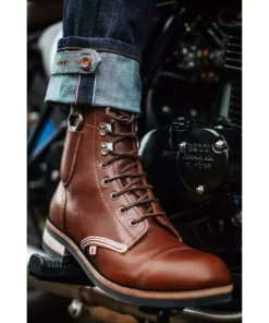 &SONS Brown Hudson Handmade Boots