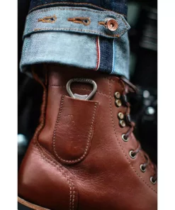 &SONS Brown Hudson Handmade Boots