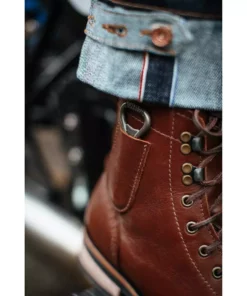 &SONS Brown Hudson Handmade Boots